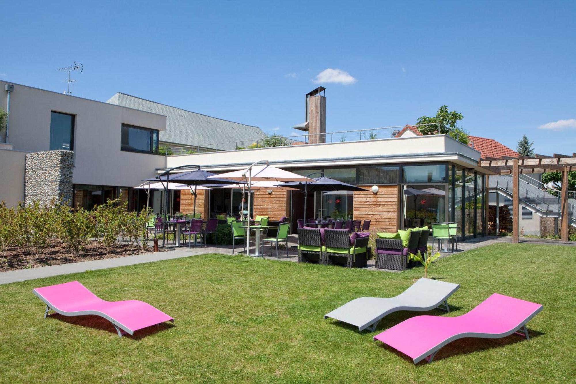 Logis Hotel Terre De Loire Belleville-sur-Loire ภายนอก รูปภาพ